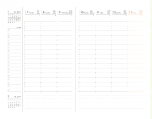 手帳 マンスリー ウィークリー のかわいい 見やすい書き方9選